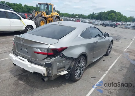 2015 Lexus Rc 350 из США, поврежденный, VIN JTHSE5BC6F5003106